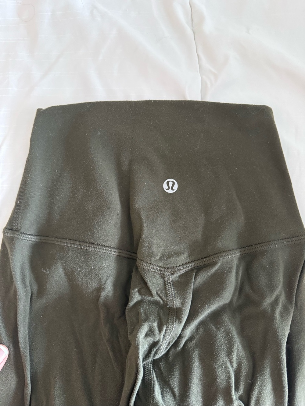 lululemon athletica Kids High-Rise Olive Green Leggings